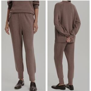 Varley The Slim Cuff Pant 27.5 DoubleSoft – Deep Taupe Marl – XS – NWOT